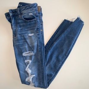 American Eagle Skinny Jeans, Size 0